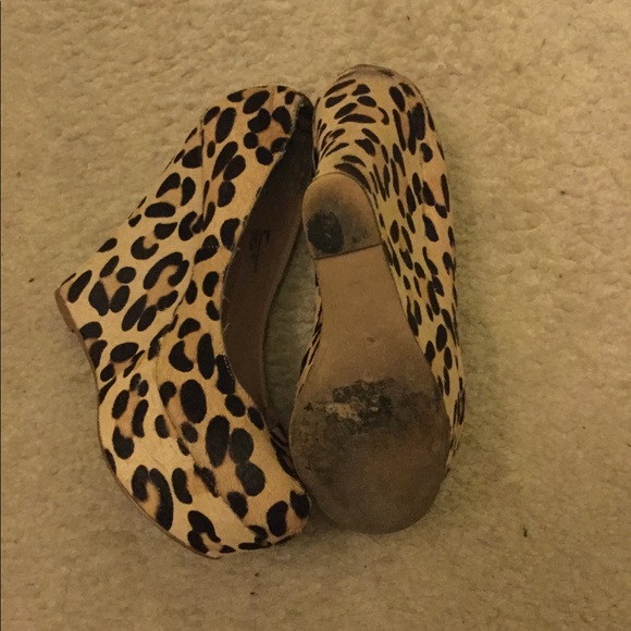 Leopard print Wedges - Picture 2 of 6